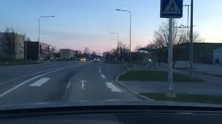 ВЪезжаю в город Курессааре. 2021. 04. 27