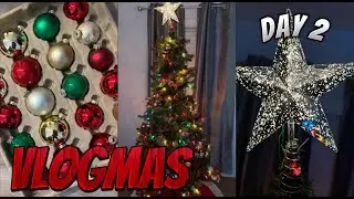 VLOGMAS DAY 2| decorate my Christmas tree with me