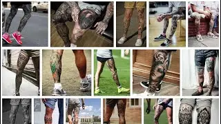 Tatuagem Masculina na Perna - Inspirações Fantásticas