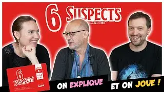 6 suspects, on explique et on joue avec l'auteur