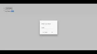 Dialog Using Angular Material