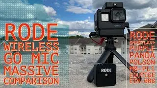 Rode Wireless Go Mic Comparison The Purple Panda Mic Rode SmartLav+ Polson M0 PL1 Edutige ETM 008