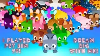 I played Pet Sim 99!! Here's how it went!