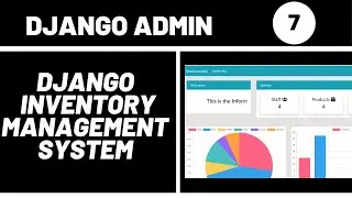 Django Admin Panel | Django Inventory Management System Web Application