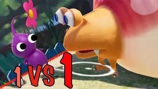 Beating Pikmin 4's Bulblaxes With Only ONE Pikmin - Pikmin 4 Minimalist - Grubdog Family