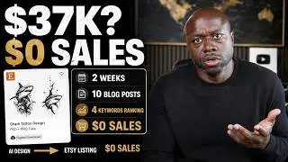 I Tried It: This Made Me $37,000 - Etsy + Midjourney Digital Products - Free Ai Strategy!