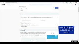 From Shopify / Woocommerce / eBay To Wish