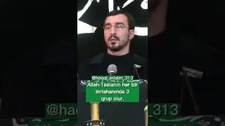 Hacı Tale Bağırzadə - Allah-Taalanın hər bir imtahanında 3 qrup olur