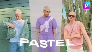 🎂 Cómo EDITAR fotos en PICSART - PASTEL PRESET | PIXEEL