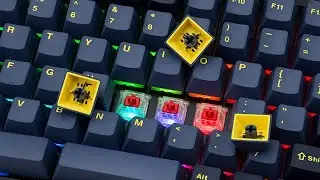 Mistel BAROCCO MD770 RGB Wired + Wireless Bluetooth TKL Split Mechanical Keyboard