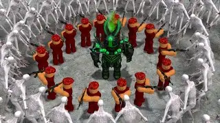 ROBLOX CHARACTERS VS 100 SCP-096!! Garry's Mod Sandbox