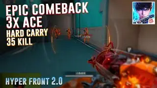 MATCH KERAS HAMPIR KALAH 3X ACE DALAM 1 MATCH PRO GAMEPLAY BLAST | OPERATION APOCALYPSE INDONESIA
