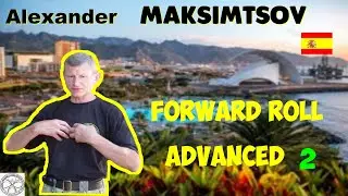Roulade avant niveau avancés 2 en systema art martial russe par MAKSIMTSOV Alexander