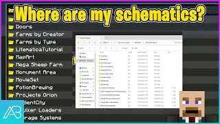 Minecraft Litematica How To Find Your Schematics Folder