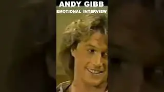ANDY GIBB - very emotional interview 