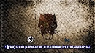 Marvel Heroes Immortals - ✫(Fier)black panther vs Simulation #77 dr scenario✫