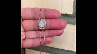 Серебряный кулон с опалом