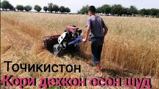 Кори дехкон осон шуд! Техникаи нав дар Точикистон
