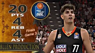 Ben Saraf - 20 Pts, 4 Reb, 4 Ast, 2 Stl Highlights｜FC Bayern Munich vs ratiopharm Ulm｜2025.06.21