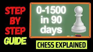 How I Would Get To 1500 ELO In Chess As Quickly As Possible