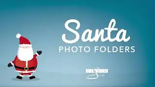 Behind The Scenes: Making Santa Photo Folders