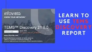 TEMS Discovery tutorial || How to generate report from TEMS Discovery