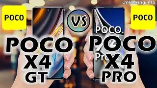 Poco X4 GT vs Poco X4 Pro