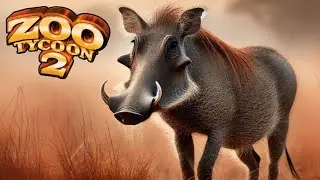 Building the Warthog habitat in Zoo Tycoon 2