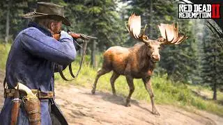 Moose Hunting Trick in RDR2 – Chapter 2 Early Game Method