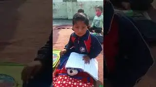 Funny garhwali little boy.