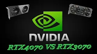 Тест производительности RTX4070 vs RTX3070