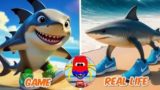 Tralalero Tralala In Real Life | All Animals Memes | Guess The ITALIAN BRAINROT ANIMALS