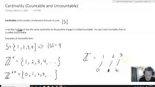 Cardinality  Countable Sets