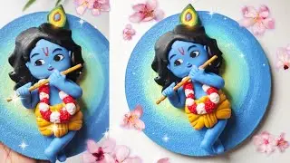 Crafting Krishna | DIY Janmashtami Special Craft Ideas| Handmade Krishna | Air Dry Clay
