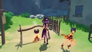 Help Xiangling at the cooking showdown • Genshin Impact