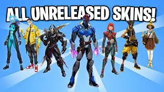 All 110+ Unreleased Skins! (FORTNITE SURVEY SKINS)