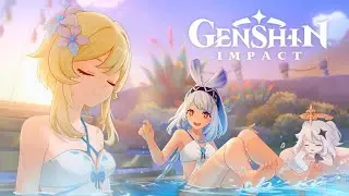 FINALLY!!! Lumine Fan Service in Swimsuit [Full 4K HD Gameplay] Archons Story Quest 5.0