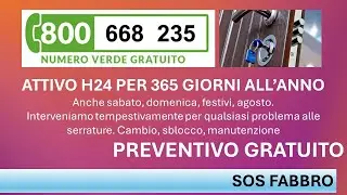 OPPEANO - Fabbro serrature. Sblocco serratura chiave incastrata, cilindro europeo