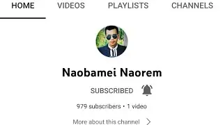 PLEASE SUPPORT NAOBAMEI NAOREM //da naobagi Chennal kakpikhare aduna support twbiu mayam