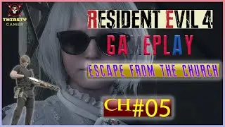 Resident Evil 4 Biohazard Full Game Walkthrough l Escape from the Church l [Ch#05] #residentevil4