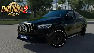 Mercedes-Benz GLE 63S Car Mod | Euro Truck Simulator 2 1.59