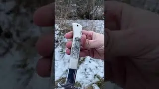 Складная Финка ручной работы по мотивам фильма Место встречи изменить нельзя