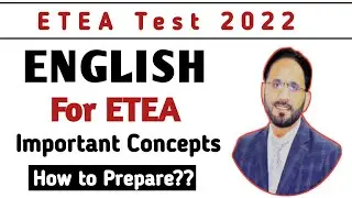 English For ETEA | ETEA Test Preparation | english with ikram