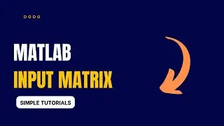 Matlab | Input Matrix