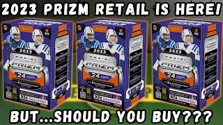 HUGE ROOKIE HIT! 2023 Panini Prizm Football Blaster Review!