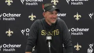 Dennis Allen on the decision to make Spencer Rattler the starting quarterback and more