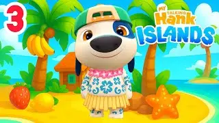 Hank’s Secret New Look Revealed! My Talking Hank Islands Gameplay Walkthrough Part 3