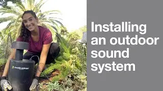 Installing an Ambisonic sound system in your yard | Sara Bendrick