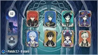 [2.7] - Genshin Impact - Abyss - Floor 12 / 9 stars - Diluc / Ayato