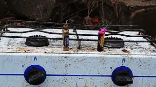 ✅ Газовая плита против петарды. КОРСАР